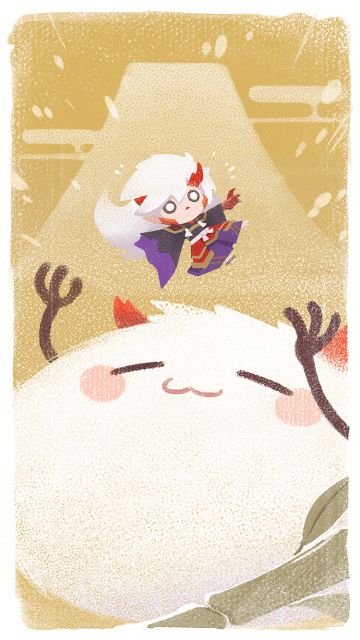 庭院插画集 | 茨木童子—百倍快乐？！