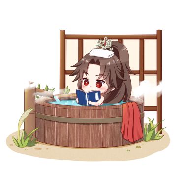 【春季温汤】温泉潺潺处，与他再相逢