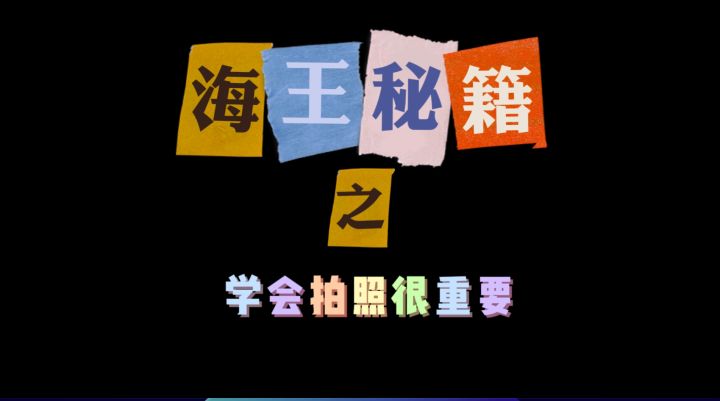 【海王小视频】海王秘籍之学会拍照很重要截图