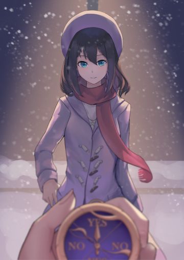 一张木木的同人图，画师b站HanMKII