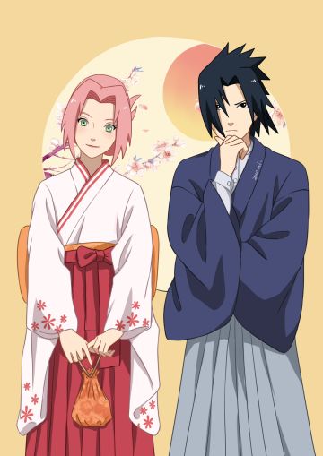 【同人美图】和服佐樱