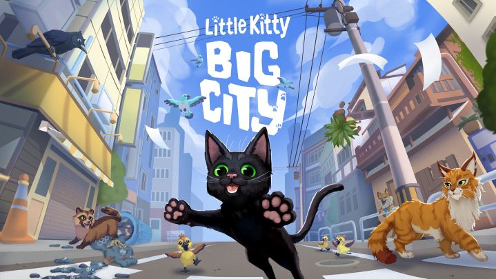 猫猫模拟游戏《小猫咪,大城市》PV,2022年上桌捣蛋截图