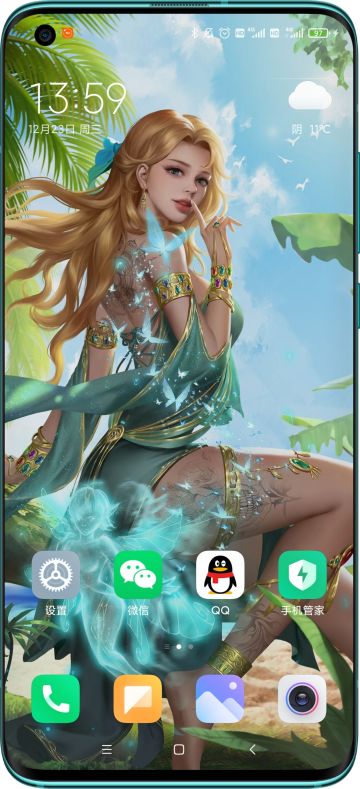 万能《狼人对决》！血月狼桌面美哭众生，超清壁纸福利，给你的手机换个口味吧