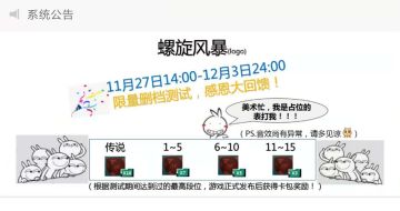 《螺旋风暴》限量测试已开启