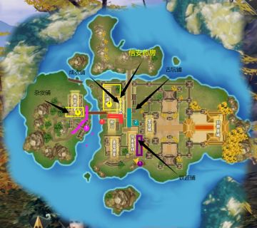 ［地图指南］常用店铺 与商贩位置、售卖物品一览【陵城】