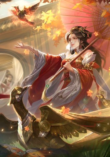 【抢先图透】全新皮肤 偃师月英 比翼同心