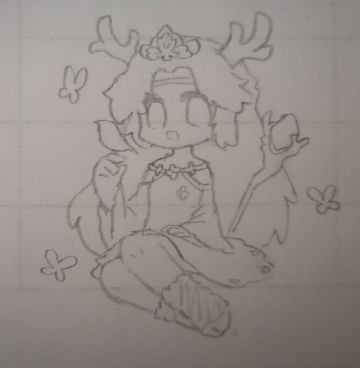 渣画一只德鲁伊