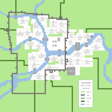 #徽州攻略# 徽州府大地图&开地数据&地标建筑