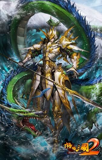 日系画风 《啪啪三国2》武将原画赏析