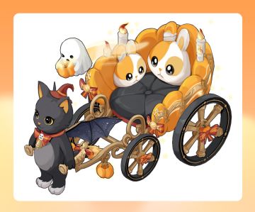 【米娜情报局】小猫咪问你魔法马车坐不坐~