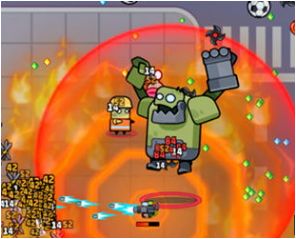 《弹壳特工队》只要走位好，BOSS溜着跑！