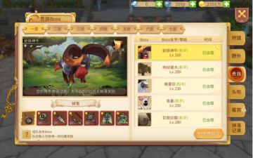 《时空之旅》贵族Boss介绍