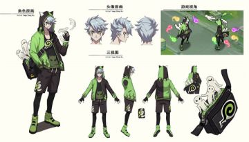 雷震子的CP？《非人学园》钟馗人设原画公开