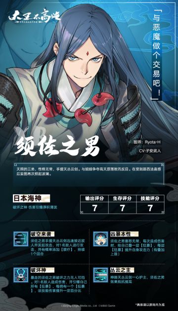 【登场英雄预告】 日本海神—须佐之男