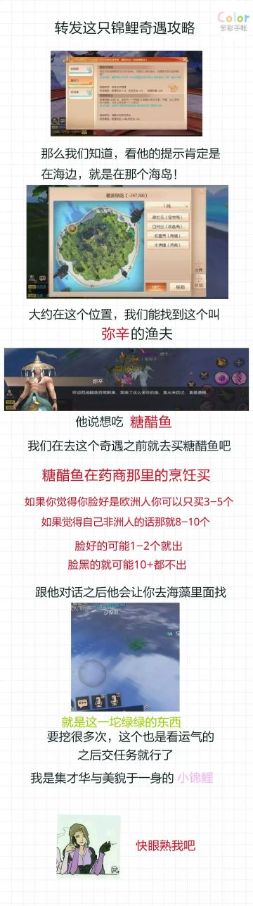 【转发这只锦鲤】奇遇攻略