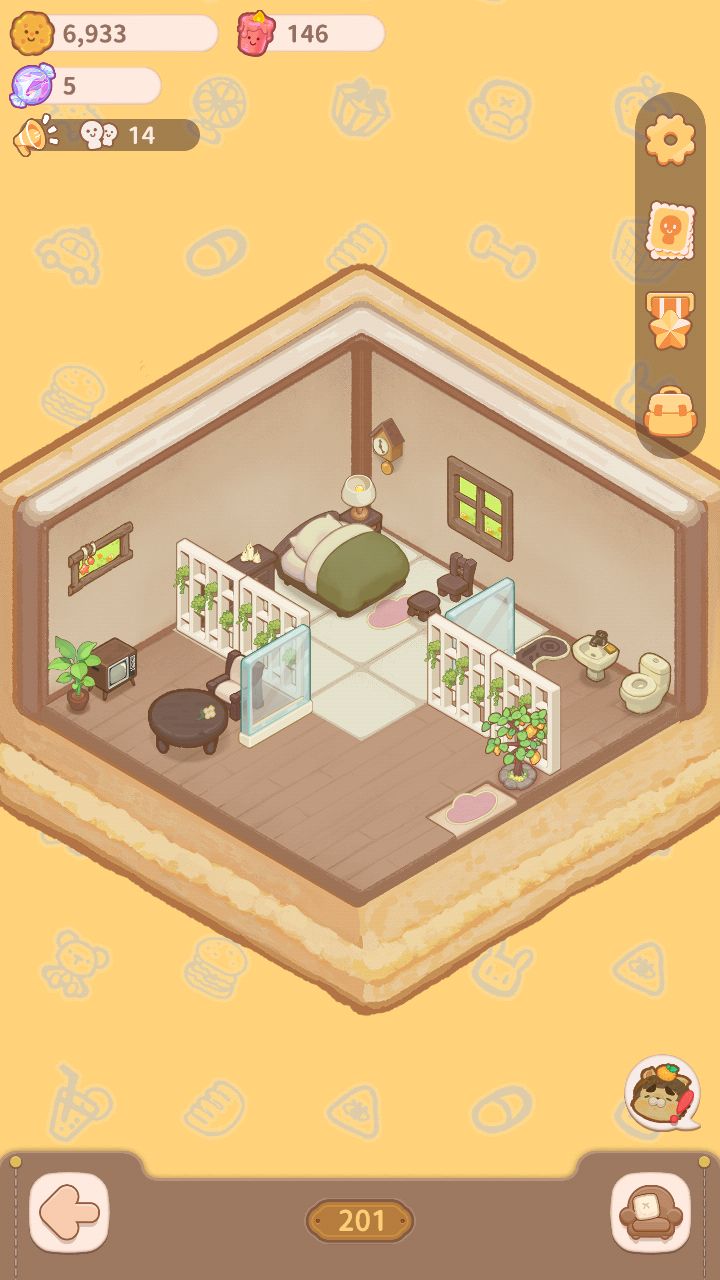 希望出更多花样的家具。截图