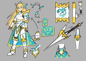 新游戏 美术设计 骑士公布