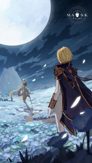 月伴中秋，少年执剑望月，带来远方的祝福！