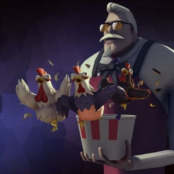 《危鸡之夜》屠夫“里昂”带你进游戏一探究竟~