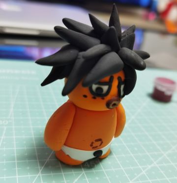 粘土-海胆鸡和小奶糖