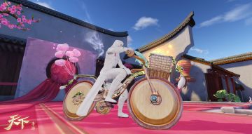 青春少年意气昂！《天下》手游返场坐骑“少年飞驰”再度亮相！