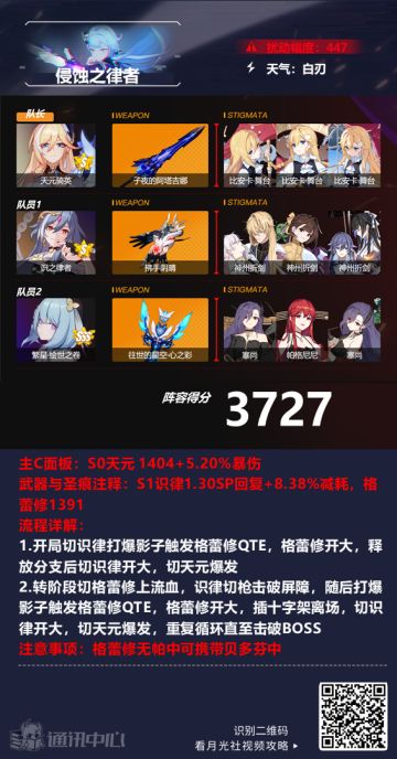 深渊阵容推荐︱武仙夺白刃，天马踏星煌！