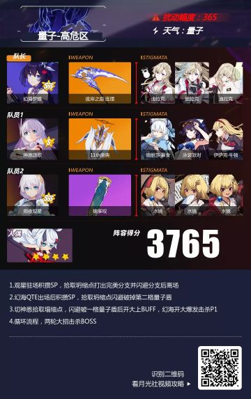 【崩坏3通讯中心】（柚子）当期深渊阵容推荐丨我将其命名为《神恩颂歌击败科亚特尔》