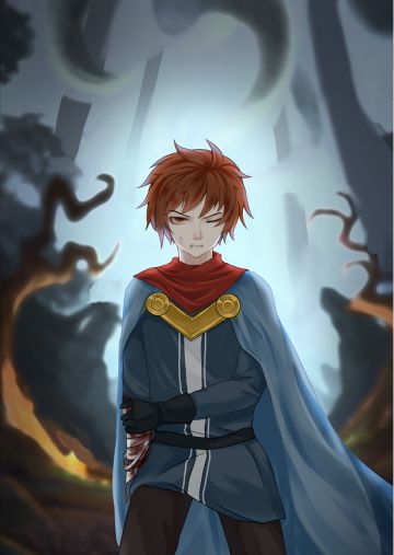 勇士-在森林里-战斗