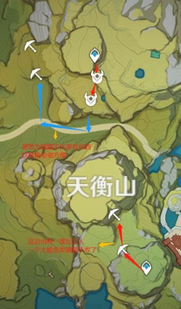 丝滑讨伐采集路线 干货你想要的基本都有