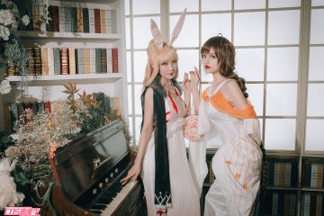 【COS偶像季】大乔、公孙离晚礼服COS