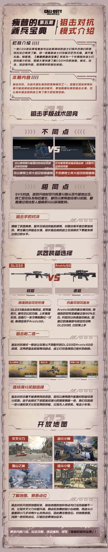 【瘦普的新兵宝典第五期】狙击对抗模式介绍