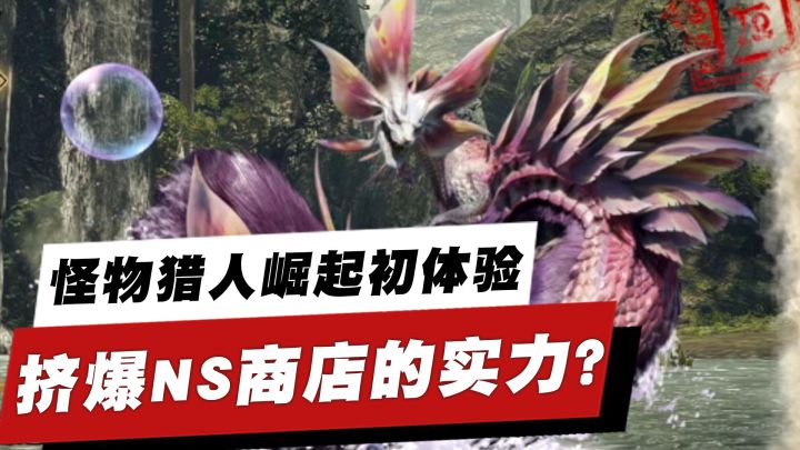 这就是挤爆NS商店的实力?《怪物猎人:崛起》初体验分享截图