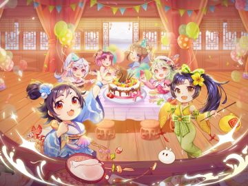 【祝福贴】愿身能似月亭亭，千里伴君行。