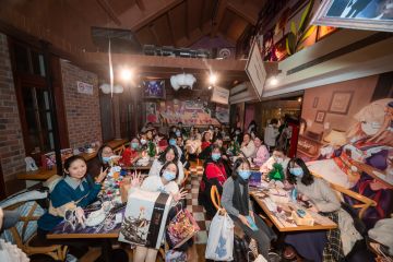 主题咖啡厅圣诞限时活动返图！