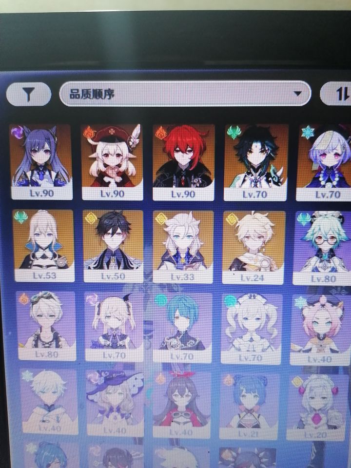 请问各位大佬魈的配队。截图