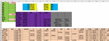简易版套装模拟器，EXCEL