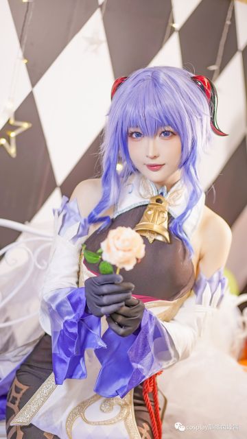 cos：原神甘雨cos正片@南宫，喵会返图
