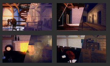 《罗曼圣诞探案集》背景图片更改