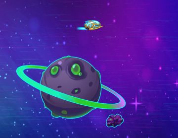 精灵族飞船-采矿船展示