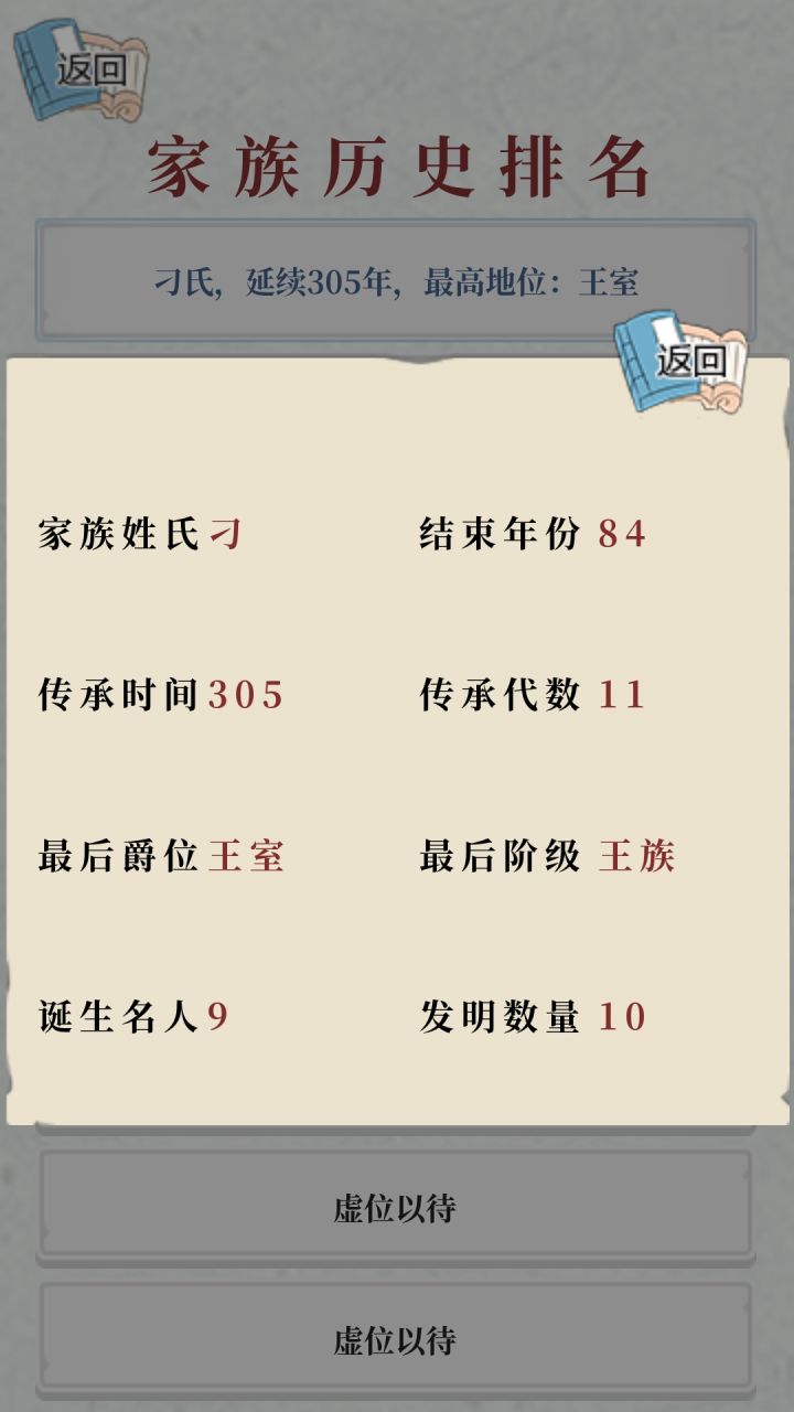 少托梦，不分家，多生儿子，人口少保佑女性让女的做家主。造反后基本看命了，玩了三次王朝没超过100年的，家族里不是造反被驱逐，就是被别人刺杀，无解！这次龙运跌没了，被推翻了！只能眼睁睁看着干着急！截图