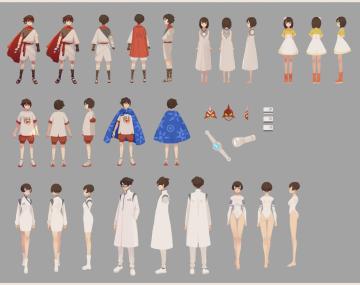 穿越追忆之夏的迷宫蝴蝶 ——《不可思议之梦蝶》人物手稿及人设大公开