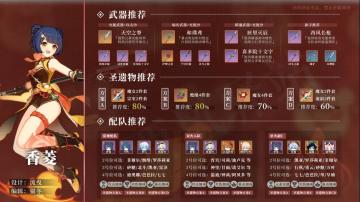 角色攻略|图鉴一览系列——香菱