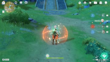 （搬运/侵删）枫原万叶 下落攻击染火打融化 打法