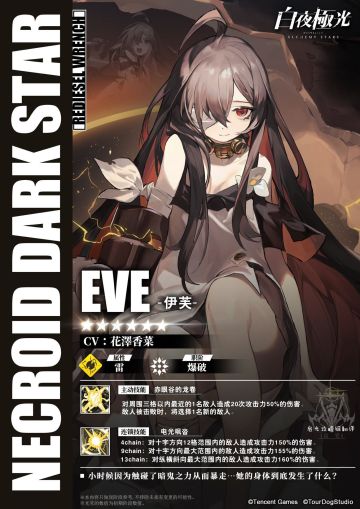 白夜极光-活动“风暴止境”新角色 伊芙/醒山 技能介绍