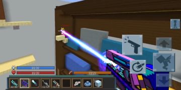 【视频】建造与射击 | 激光枪威力有多强？