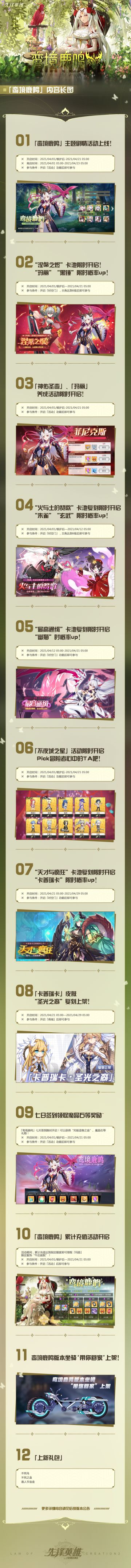 新版本「鸾境鹿鸣」版本内容一览