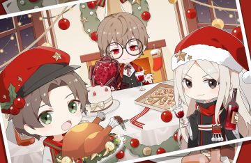 【节日贺图】御侍大人，圣诞快乐！