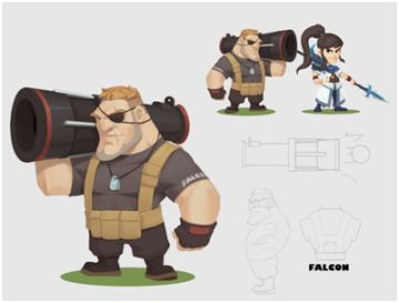 英雄设计背景图曝光 吸血鬼和佣兵都参战了？