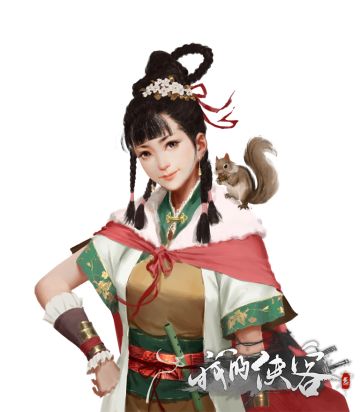 【阿月讲解人物志】《我的侠客》人物介绍及设计揭秘第二弹---白小青