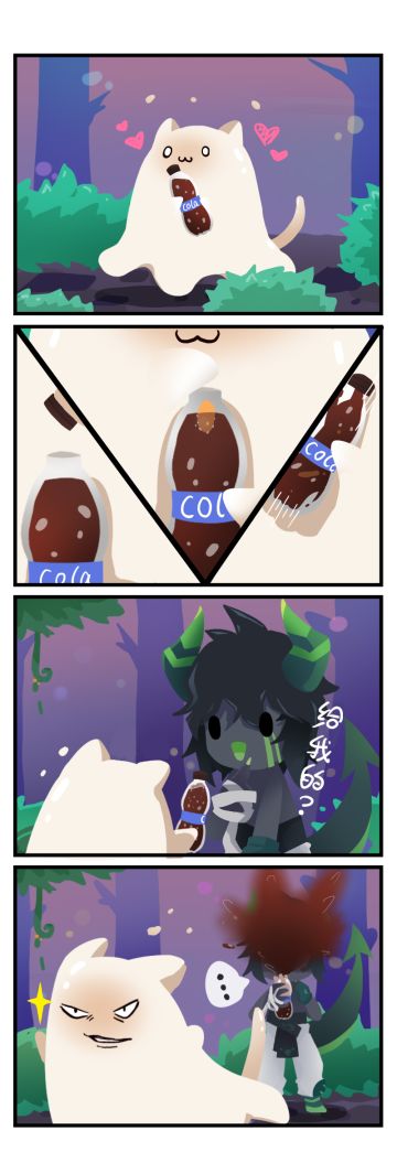 咕咕周更条漫加更——小猫咪能有什么坏心思呢？